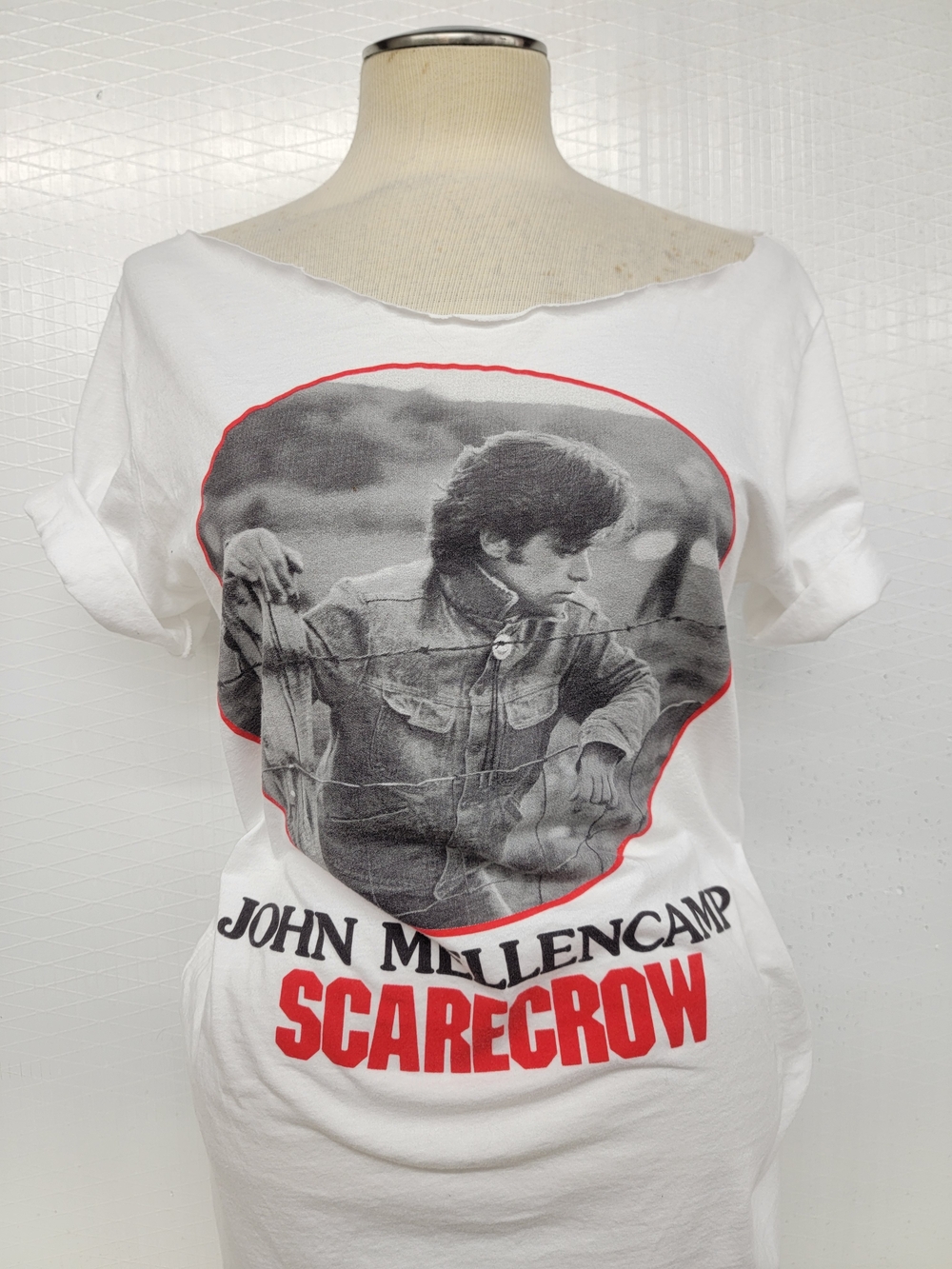 John Mellencamp Rock Band Tee Scarecrow